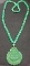 Jade necklace with Buddha pendant