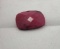 9.61ct Ruby natural mined gemstone large size square cut stunning red color checkerboard cut