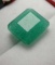 18.69 emerald deep green natural mined gemstone huge emerald cut gemstone