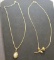 2 necklaces Lockett and rose
