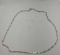 14k White Gold necklace