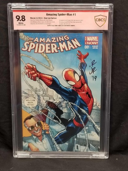 Amazing Spider Man #1 Signed Graded 9.8