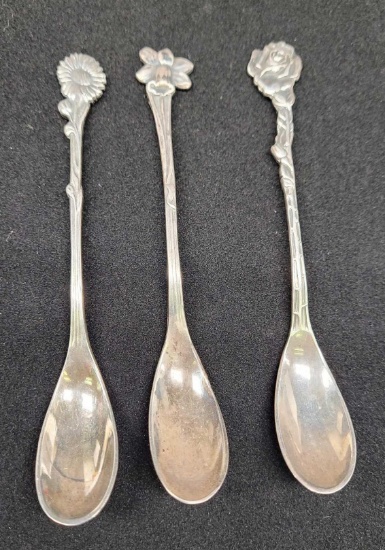 Silver holland spoon's 3 spoon's