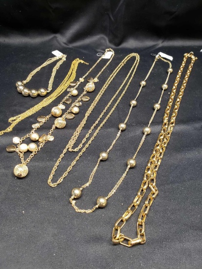 Beautiful Gold tone Necklaces.