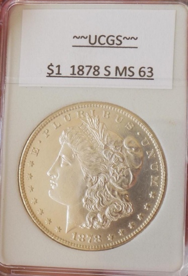 Morgan silver dollar 1978 s gem bu stunning Frosty white better dates 1st year slabed
