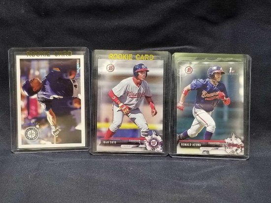 2017 Bowman 1994 Fleer Baseball Cards 3 Units