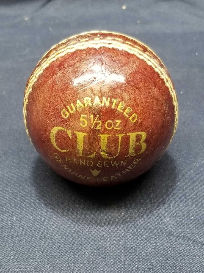Club Hand Sewn Leather Cricket Ball