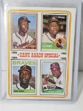 1974 Topps Hank Aaron Special Baseball Card