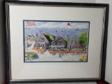 Barbara Liche Signed Numbered Artwork Framed