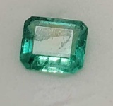 .55ct Colombian Emerald green 5.48mm