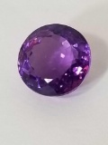 11.67 Violet Natural Amethyst GGL Cert