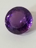 10.82 Violet Oval Natural Amethyst GGL Cert