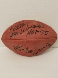 Kellen Winslow and Kellen Winslow Jr. Signed Football