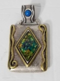 Vintage Chicos Silver Pendant