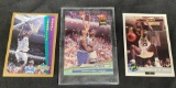 Shaquille O'Neal lot 4 cards Rookie