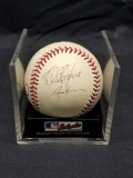 Spring Training Signed Baseball 6 Signatures in Case