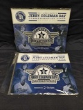 San Diego Padres Jerry Coleman Day Commemorative Patches 2 Units