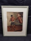 Floyd Patterson Boxing Signed Photo Framed COA