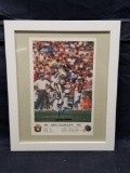 Wes Chandler Chargers Signed Photo Framed