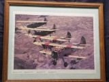 Framed Plane Picture Boeing