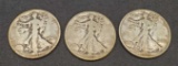 1935 liberty half 90% silver 3 coins