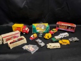 Vintage Toys. Tonka truck. San Francisco cable car. Snoopy dog cather and more