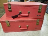 Starline Vintage 2 piece Red Luggage