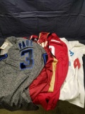 3 Basketball 1 Baseball Jerseys