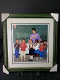 Edward Gonzales I Pledge Allegiance Framed Artwork