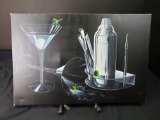 Martini and Olives Paintings 2 units