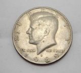 1989 Kennedy silver half