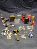 Vintage lighters. Sports keychain. And more.