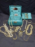 Jewelry box with Costume jewelry