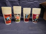 Movie cups. Gone withe the wind. Marx Bros. At the Circus. Wizard of Oz. Gary Cooper in Its a big