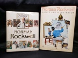 Norman Rockwell books Yhe Artist and Illustrator and 332 Magazine Covers.