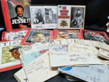 40 Famous Black Americans picture Biography and Quiz Cards. Time look covers in plastic covers.