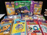 Quantum Leap pad 8 to 11 years with 13 Interactive books and cartridges.