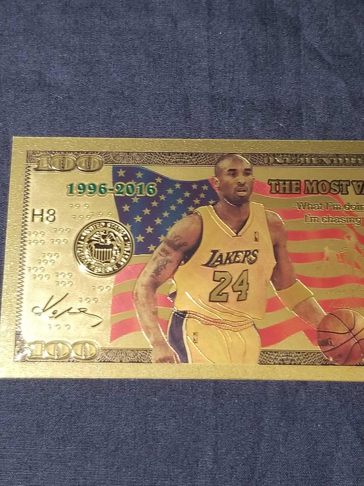Kobe Bryant Maximum Performance 100シリアル 【公式通販】