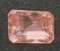Pink Tanzanite Gem stone 1.16 ct
