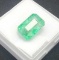 6.77ct natural emerald huge emerald cut stone nice green