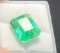 8.20ct emerald stunning glowing green color emerald cut monster fantasy gem
