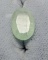 Emerald deep green 2.40 cts natural mined gemstone translucent beauty oval cut with gem card