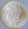 morgan silver dollar 1890 s gem bu frosty white ms +++++++ slabed key semi pl