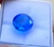 Tanzanite genuine natural mined stone 6.35ct top AAA blue round huge stone with gem id card