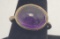 Purple Jadeite stone ring 3.32g
