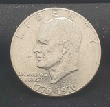 1976 Eisenhower silver dollar