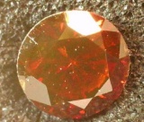 Natural Blood Red Diamond .21ct