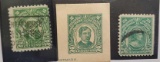 Philippine Island United States postage stamp 2 cents 3 stamps