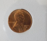 Wheat cent 1937 D gem bu red early year nice frosty penny