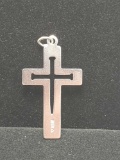 Sterling silver cross like new 2.84g